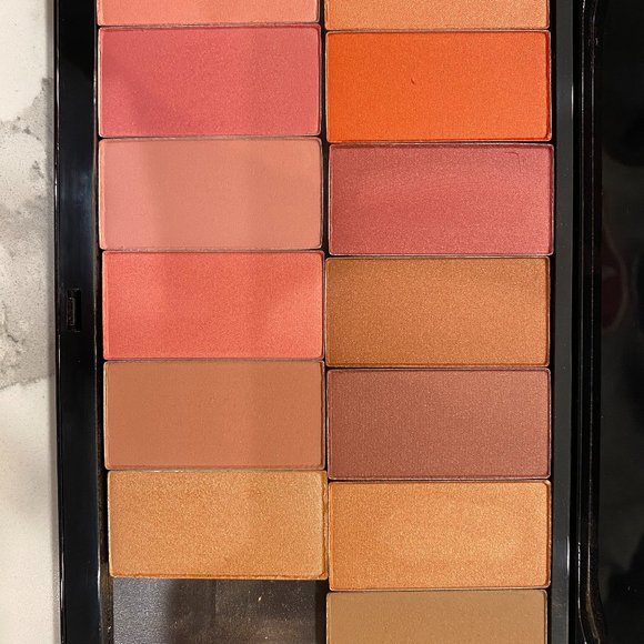 Lot of Mary Kay Cheek Color Blush - 13 colors plus Magnetic Pro Palette Case